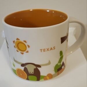 Starbucks Texas Mug You Are Here Collection Circa 2015